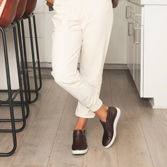 Ecco Pale Blue Low Bootie Size Zip Suede Leather Boot Sneaker Size 10 - Picture 12 of 12